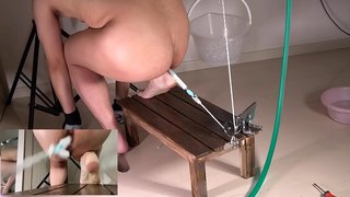 Automatic anal destruction device