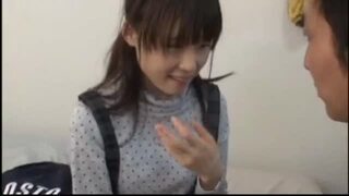 家に遊びに来たパイパンロリ顔ＪＤをハメ倒してメスの顔にさせたった